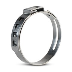 Хомуты ушковые регулируемые с радиальной направляющей Oetiker - серия 163 Хомуты ушковые регулируемые с радиальной направляющей Oetiker - серия 163